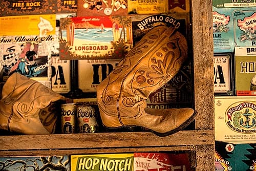 Beer And A Boot Photography Print